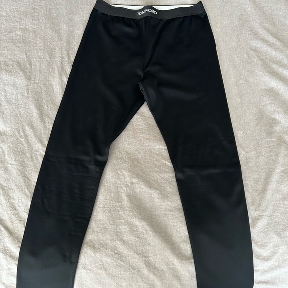 Tom Ford Pants - Tom Ford Signature Logo Leggings
